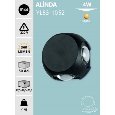 4W DIŞ MEKAN APLİK GÜNIŞIĞI- ALİNDA